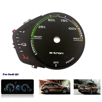 Produsen OEM disesuaikan pencetakan layar 2D PC dasbor Speedometer Dial pelat muka