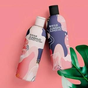 250ml Pet Matte tùy biến đầy màu sắc Cosmo chai cho dầu gội đầu - Product Image 2