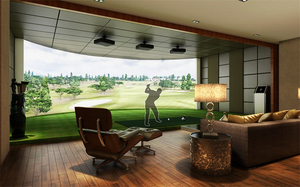 Khóa học mô phỏng golf 3D Đào tạo hệ thống ảo thực hành điện tử thiết bị nhà trong nhà - Product Image 4