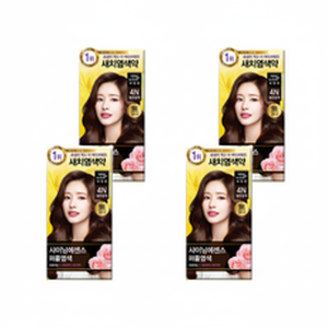 Sconto 4N marrone scuro Mise En splendente essenza rimozione del sale colore dei capelli 4 pezzi - Product Image 1