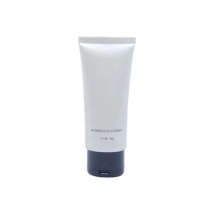 Tubo de lavado facial personalizado, tubo de crema facial cosmética, venta al por mayor, 50ML