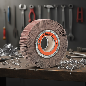 Disco Abrasivo de Tela con Orificio de 165x50x54 mm para Pulir Metal - Product Image 3