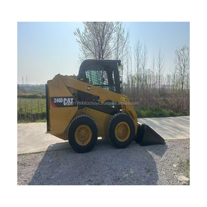 Bâtiment de qualité supérieure Original moins cher Caterpillar CAT246 chargeuse compacte à roues CAT246D Mini chargeuse CAT262D 246C - Product Image 2