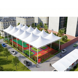 Padel court Tension football field <b>tent</b> Stadium Tensile Structures Basketball Court <b>Tent</b> Sports Roof Manufacturer - Product Image 4