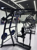 Rosen - Tubo de Acero Galvanizado de 3 mm de Espesor para Entrenamiento de Fuerza, Culturismo, Gimnasio, Ejercicio, Iso-Lateral High Row