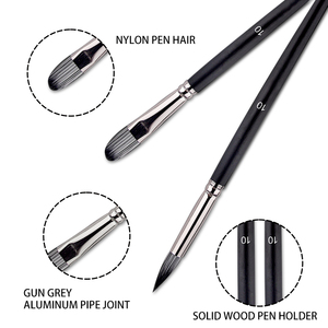 Trung Quốc Nhà Máy Giá OEM 24 cái Chất lượng cao nghệ thuật sơn bàn chải cho Nguồn cung cấp nghệ thuật - Product Image 3