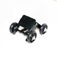 Dispositif de remorquage mobile pour moto Booster de véhicule électrique Pneu à plat Roue d'urgence universelle Blowout Auto-Rescue Roue d'urgence
