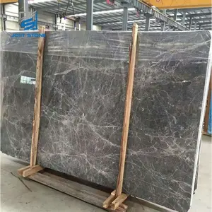 Chinese Natural Stone Silver Marten Mink Grey Marble Slab