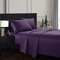 Tissu de literie en tricot brossé teint 100% polyester, anti-boulochage, résistant à l'abrasion, gaufré, poids moyen 60-150 g/m², 150-280 cm