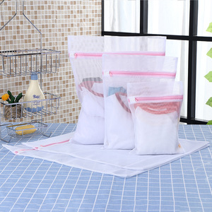 Wash Bags Rectangle Polyester With Zipper Clothing Organizer Bathroom Use - Product Image 3