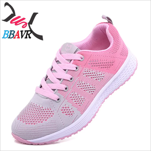 Nouvelles chaussures de course pour femmes, légères, pour la marche en plein air, en mesh et caoutchouc, printemps été automne, services OEM ODM disponibles - Product Image 1