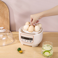 Casserole électrique numérique portable, cuiseur lent, revêtement antiadhésif en plastique, capacité de 3 L, mini-cuiseur automatique, économe en énergie
