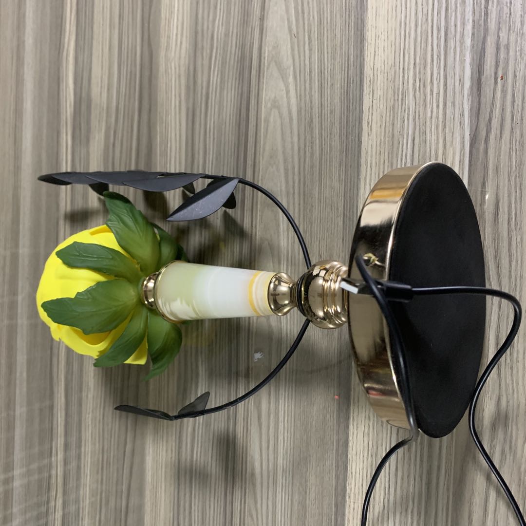 Home Decoration Interior Lighting 3D Night Light Customized Luxury Blooming Flower LED Night Light