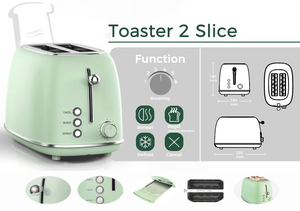 Stainless Steel 4-Slice <b>Toaster</b> Automatic Sandwich Maker for Household - Product Image 3