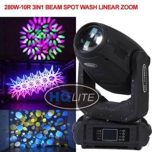 HQLIT Precio de fábrica 280W Beam Spot Wash 3in1 10R Dj <span class=keywords><strong>Disco</strong></span> Stage Lights <span class=keywords><strong>Robe</strong></span> DMX Channel Equipo de luz de espectáculo profesional - Product Image 6