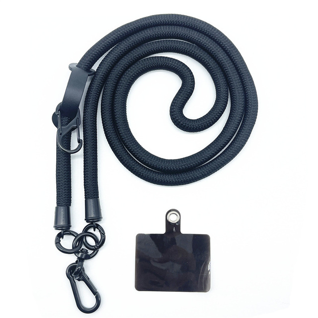 10MM Thick Rope Phone Patch Lanyard Crossbody Neck Strong Durable Camera Strap Prevent Loss of Custom Logo Lanyard