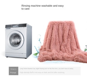 Chăn Lông Dài Chất Lượng Cao Chăn Ném Em Bé Hai Kích Cỡ Chăn Nhung Lông Siêu Mềm Cho Mùa Đông - Product Image 3