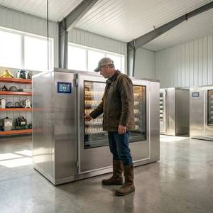 Incubateur d'œufs de caille 1000 places ou incubateur d'œufs de poule 400 places entièrement automatique, <span class=keywords><strong>prix</strong></span> usine - Product Image 6