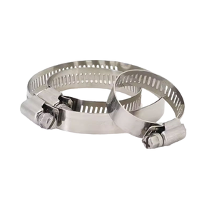 3/4 inch thép không gỉ Mỹ loại Worm Ổ khí Ống kẹp SS316 Ống kẹp Metric Hệ thống đo lường chất lượng cao Hose - Product Image 4