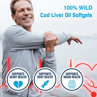 Vitahealthy OEM/ODM, usine de fabrication de produits à marque privée, capsules végétales naturelles, complément alimentaire, huile de foie de morue, capsules d'huile de poisson