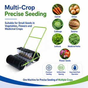 Sembradora Manual Multifuncional Apta <span class=keywords><strong>para</strong></span> Semillas de Maíz, Soja, Colza, Trigo y Vegetales - Product Image 2