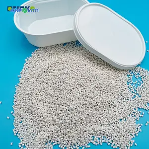 Kinpolym manufacturer corn starch made pla resin raw pla pellets biodegradable pla for disposable plastic bag