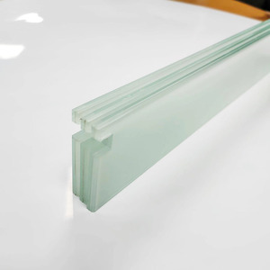 High Quality 8+8mm Clear Tempered <strong>Glass</strong> <strong>Panels</strong> For Staircase Railing Bathroom - Product Image 2