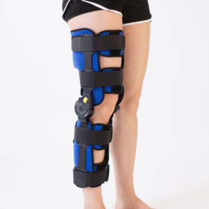 Attelle en acier respirante réglable de haute qualité, spécialement conçue <span class=keywords><strong>pour</strong></span> une utilisation orthopédique, <span class=keywords><strong>pour</strong></span> la fixation de l'articulation du genou et des membres inférieurs - Product Image 4