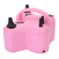 Inflador de Globos Eléctrico Serie 698, Bomba de Aire Automática Portátil, Herramienta de Doble Orificio