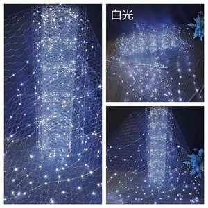Decoración de Techo para <span class=keywords><strong>Bodas</strong></span>, Red de Estrellas, Cuentas Luminosas, Malla de Alambre, Decoración de <span class=keywords><strong>Bodas</strong></span>, Diseño de Escena Estrellada - Product Image 3