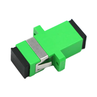 Adaptateur fibre optique TTTI SC/APC SM SX avec oreillettes 1550nm pour FTTH, station de base 4G, réseau CATV, adaptateur Scapc