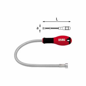 Usag Gear <b>Puller</b> Flexible Shaft 442 N Professional <b>Tool</b> For Automotive Repair - Product Image 1