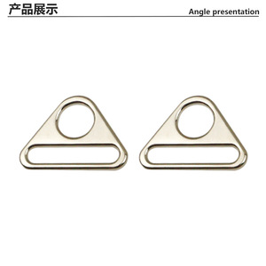 1 "5 tam giác khóa điều chỉnh 3.8 cm tam giác D Nhẫn điều chỉnh tam giác với thanh xoay <span class=keywords><strong>clip</strong></span> cho Webbing Túi dây đeo - Product Image 2