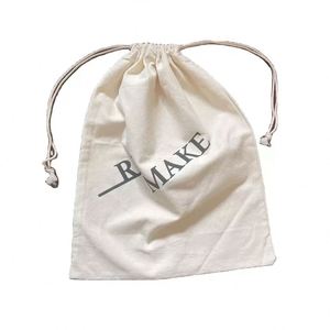 Sacs en coton biologique recyclables à cordon de serrage, petits, 4*6 pouces, pour aliments, graines, sachets en coton - Product Image 5