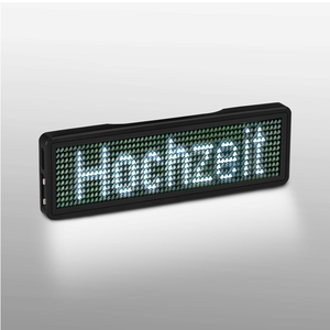 Huy Hiệu Tên Đèn <span class=keywords><strong>Led</strong></span> Nhấp Nháy Có Thể Sạc Lại - Product Image 2