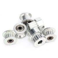 Poulie de distribution GT2 haute précision 16 dents, alésage 3 mm, avec et sans dents, pour machines CNC et industrielles