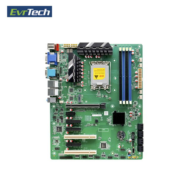 Intel Lga1700 W680 DDR5 Win10 11 Linux 2 Lan 6 Com Industrial Atx Motherboard
