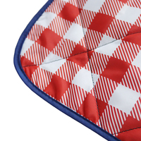 Tapis de pique-nique matelassé imperméable en tissu, motif Puakenikeni, pour la plage et le camping, sac fourre-tout de pique-nique – Ventes Flash