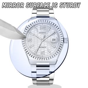 <b>For</b> OEM Custom Logo 316L Solid Stainless Steel Japanese Miyota 8215 Mechanical Movement 5BAR Water Fashion Business - Product Image 4