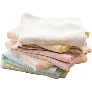 Warp Knitted Dishcloths Microfiber Multi Color Absorbent Kitchen Towels For Stove Cleaning - Product Image 1