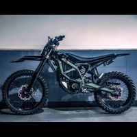 Meilleure Moto Électrique Tout-Terrain Jaune 74V 12500W 55Ah avec Batterie Intégrée, Moteur Moyeu Arrière, Longue Autonomie, 90 km/h, Moto de Course