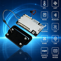 Carte de protection de batterie avec BMS LiFePO4 20S 64V 80A de type divisé, avec poignée, antenne 4G, GPS, Bluetooth