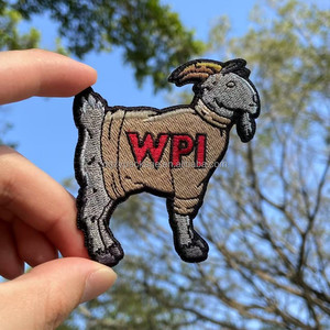 動物刺繍シェニールパッチかわいい鉄3D漫画犬刺繍パッチ - Product Image 4