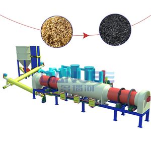 Horno de carbonización de cáscara de coco, máquina de fabricación de carbón de troncos de madera, horno de carbón - Product Image 1