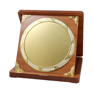 <span class=keywords><strong>Plaque</strong></span> en bois interchangeable en argent doré avec lettre personnalisée et boîte Collection Table Decor Office Gift Award <span class=keywords><strong>Plaque</strong></span> - Product Image 6