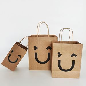 Sac en papier kraft écologique avec impression de logo personnalisé, impression offset 4 couleurs CMYK, emballage alimentaire recyclable à emporter, longueur maniable - Product Image 4
