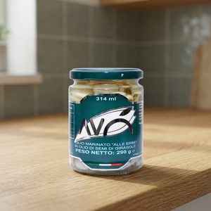 GARLIC Pickled Blended in Sunflower Oil and Herbs HORECA FOOD SERVICE Made in Italy Private <b>Label</b> - Product Image 2