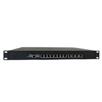 Passerelle de sécurité réseau 1U double processeur Intel Xeon E5 v4 8x2.5GbE 4x10G SFP+ Multi-WAN OPNsense pfSense pour ISP MSP VPN multi-locataires