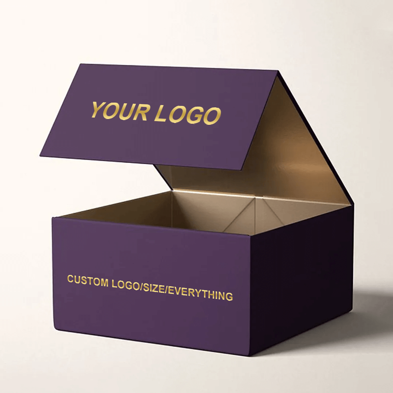 Custom Clothes Paper Rigid Cardboard Boxes