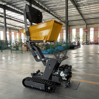 Mini-Raupenlader-Dumper Briggs&Stratton Benzinmotor Hohes Lastmoment Hydrauliksystem Kostenloser Versand 1
